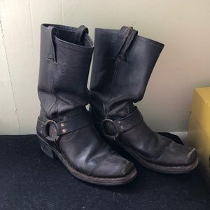 Frye harness boots size 7